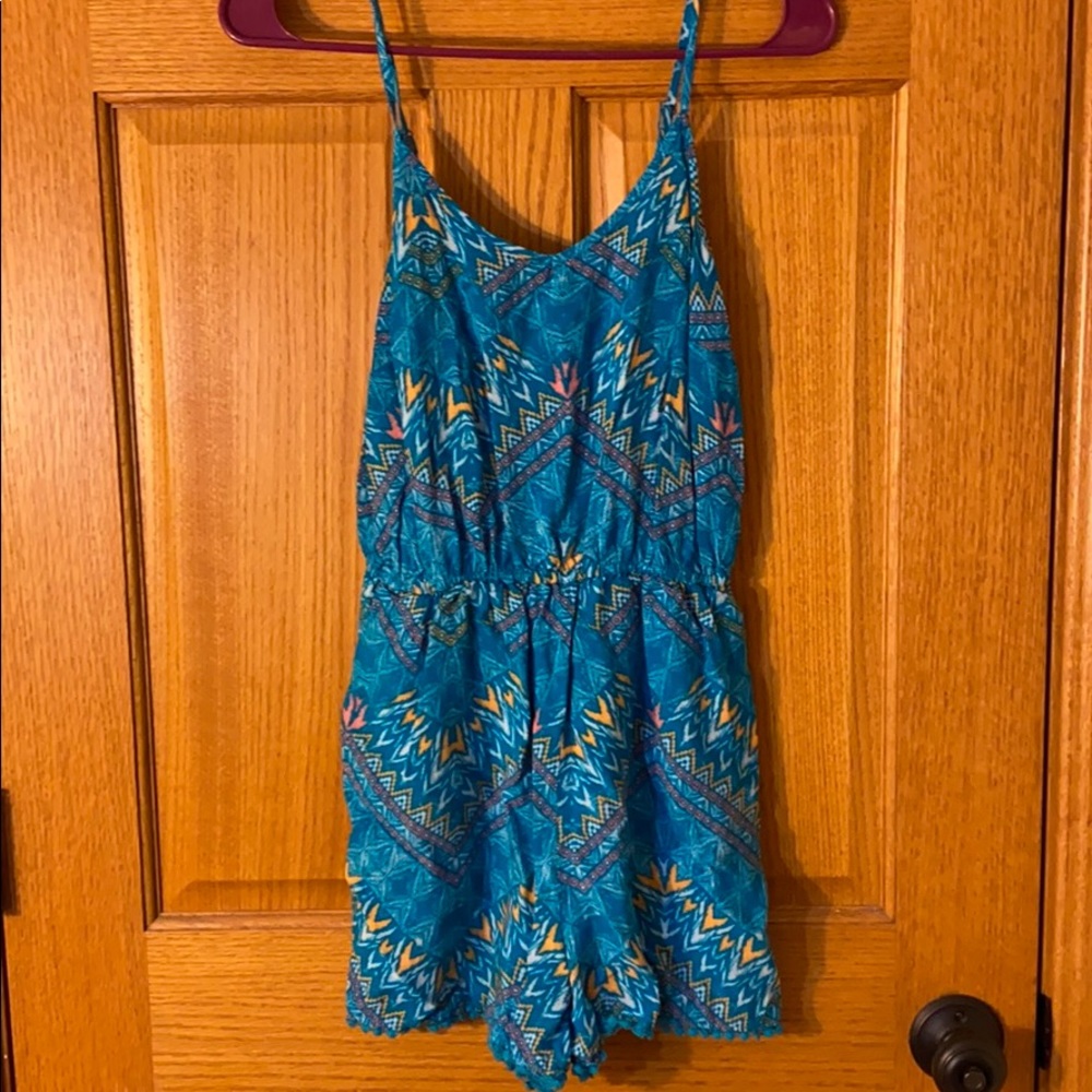 Blue Romper